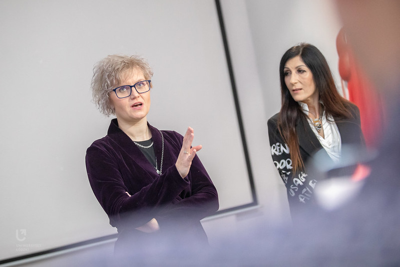Dr hab. Dominika Byczkowska-Owczarek i dr Beata Borowska Dr hab. Dominika Byczkowska-Owczarek i dr Beata Borowska
