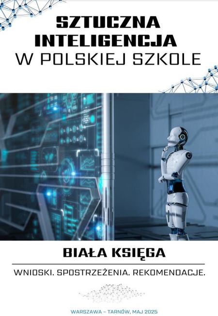 Okładka raportu AI w polskiej szkole