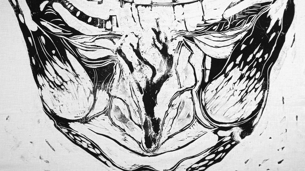 Drzeworyt Andrzeja Nowickiego "Nos"