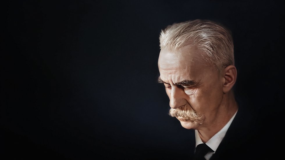 grafika twarz profesora