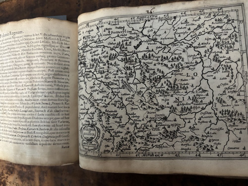 fragment dzieła ze zbiorów kartograficznych