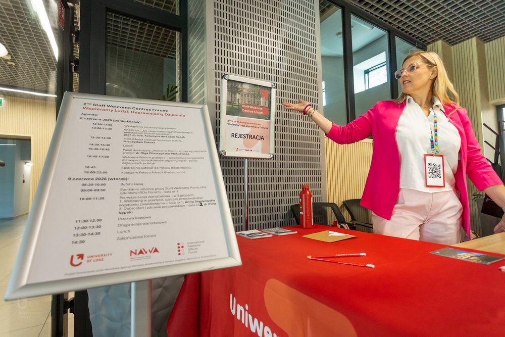 2nd Staff Welcome Centre Forum na UniLodz
