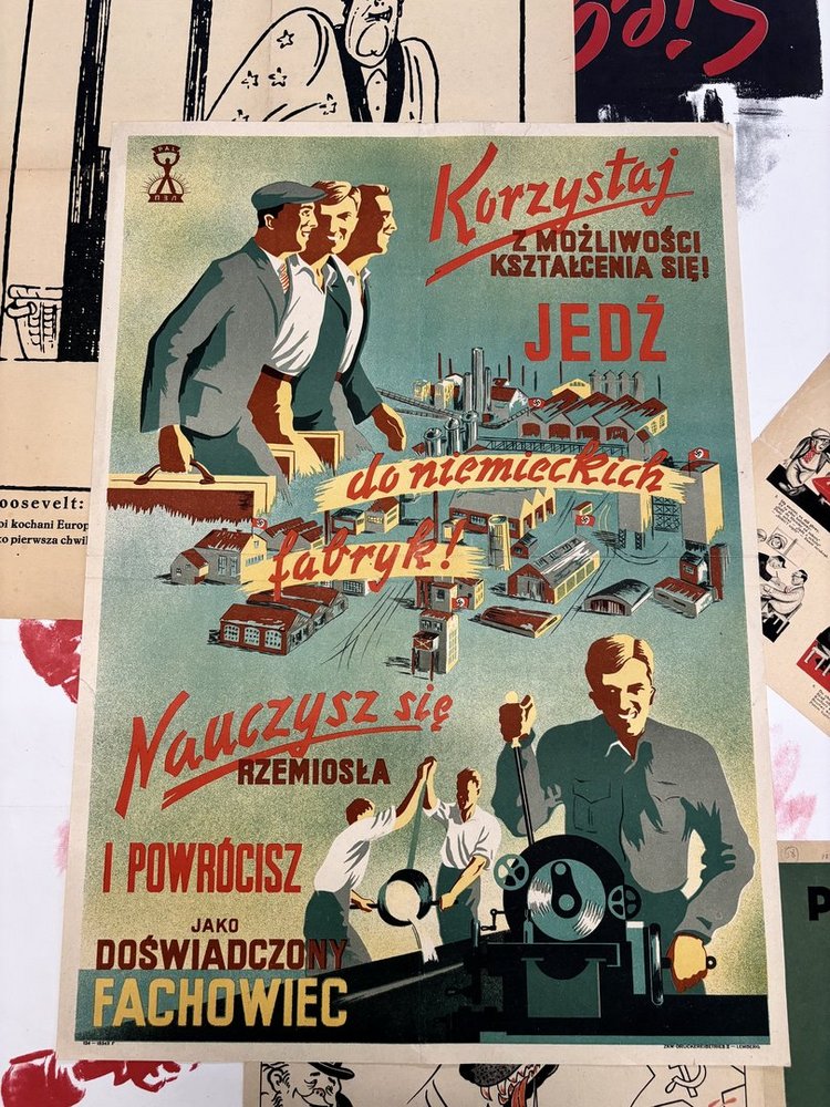 plakat propagandowy